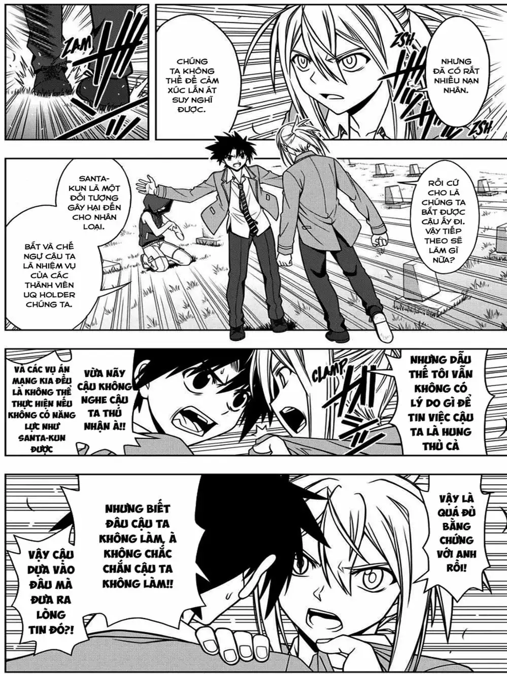 Truyện Tranh Lựa Chọn Phân Kỳ - Uq Holder! trang 9