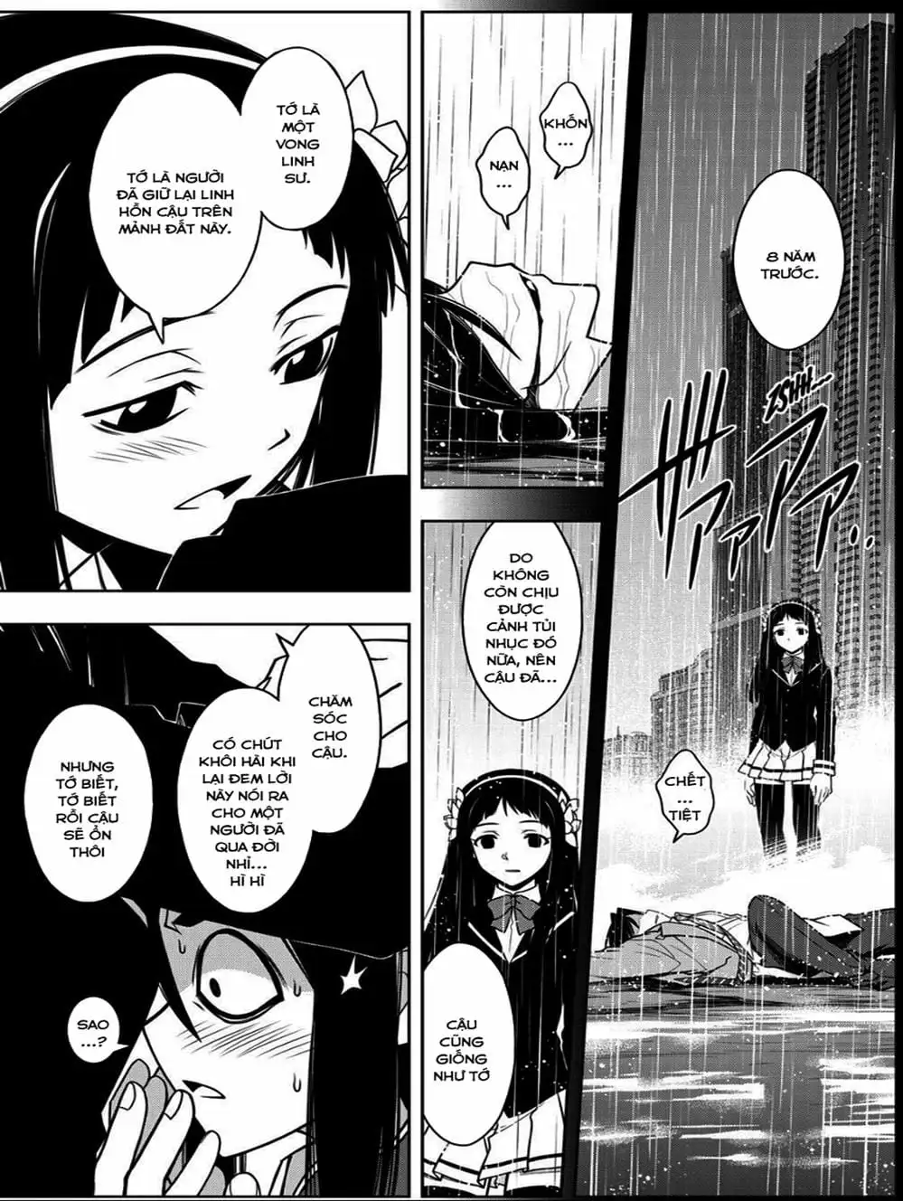 Truyện Tranh Lựa Chọn Phân Kỳ - Uq Holder! trang 9