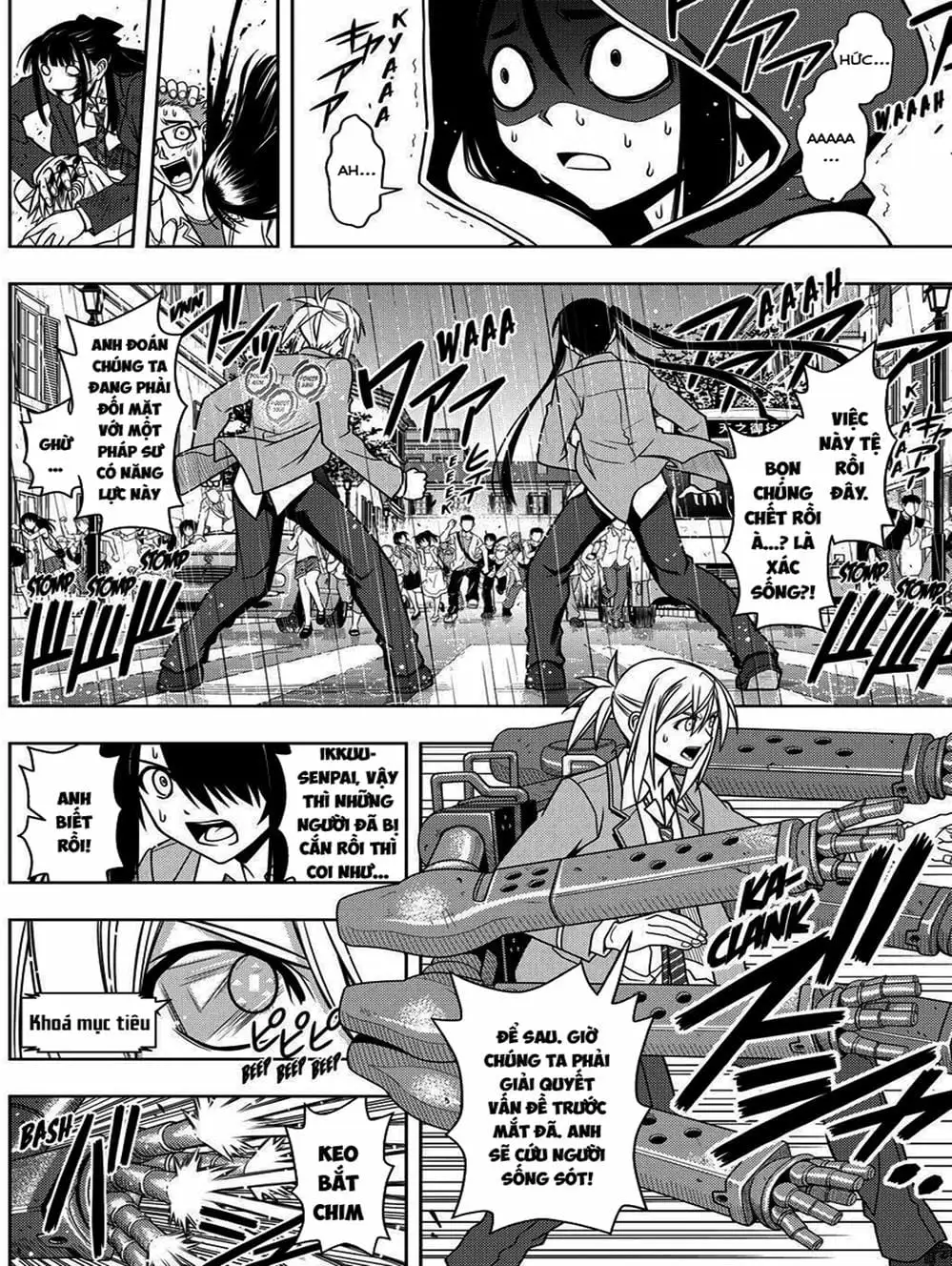 Truyện Tranh Lựa Chọn Phân Kỳ - Uq Holder! trang 9