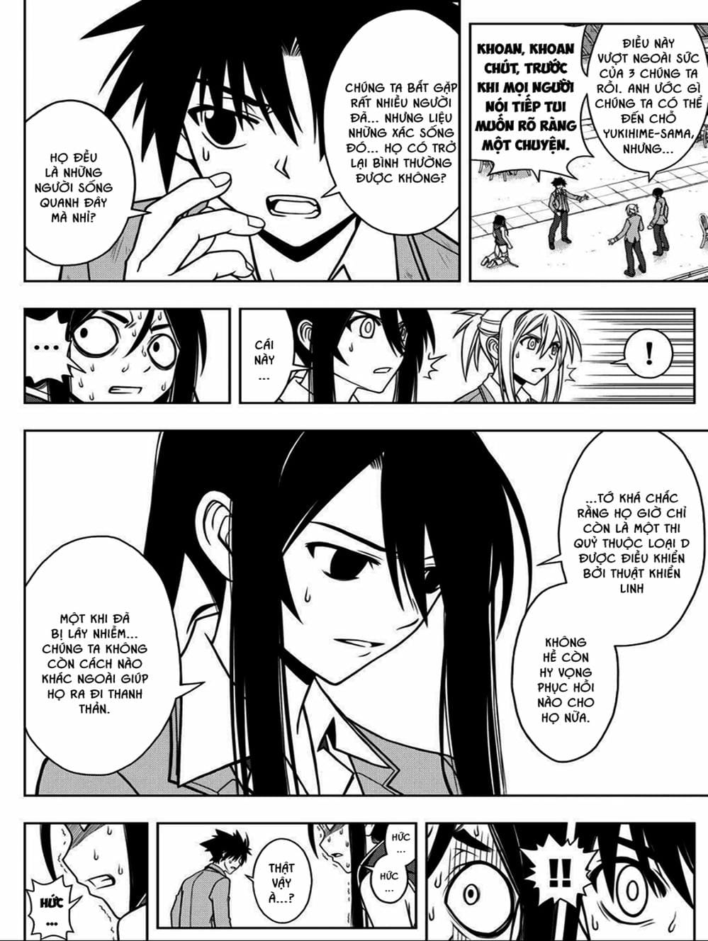 Truyện Tranh Lựa Chọn Phân Kỳ - Uq Holder! trang 9