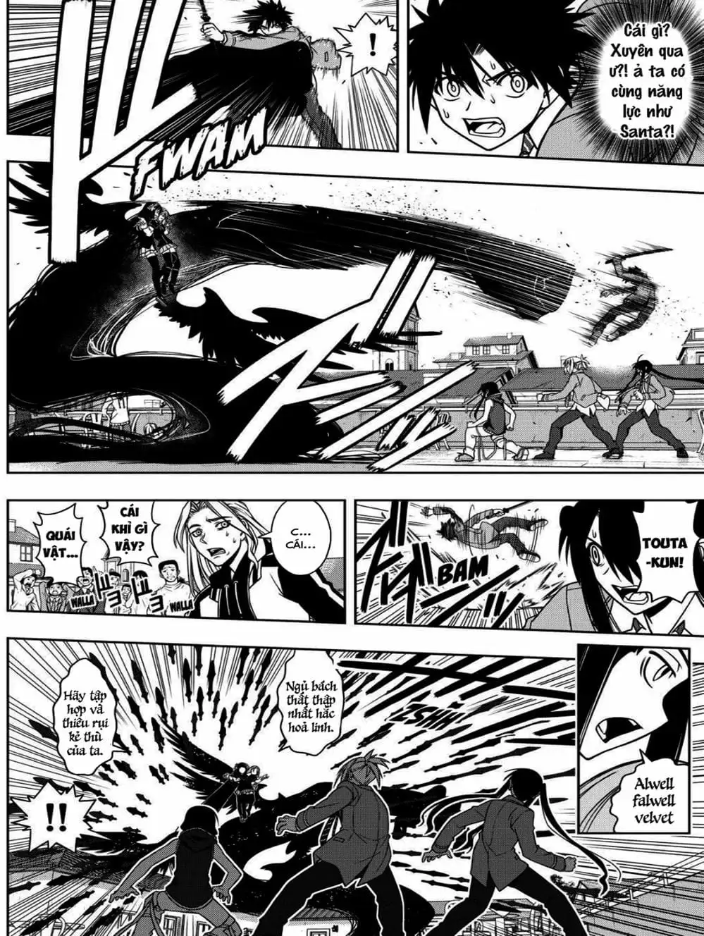 Truyện Tranh Lựa Chọn Phân Kỳ - Uq Holder! trang 9