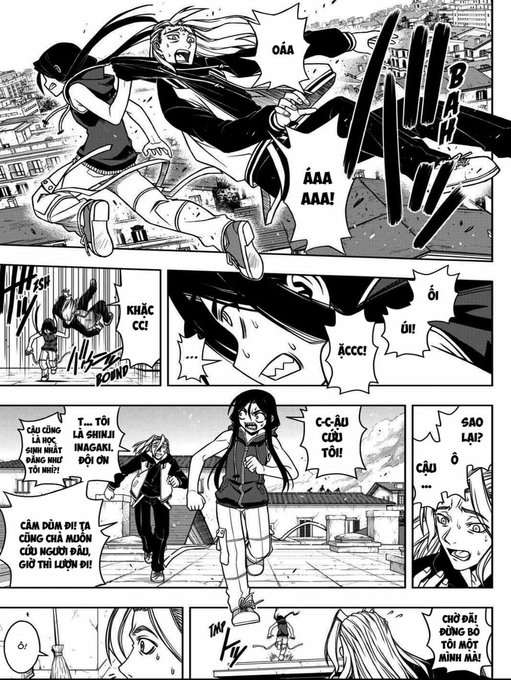 Truyện Tranh Lựa Chọn Phân Kỳ - Uq Holder! trang 9
