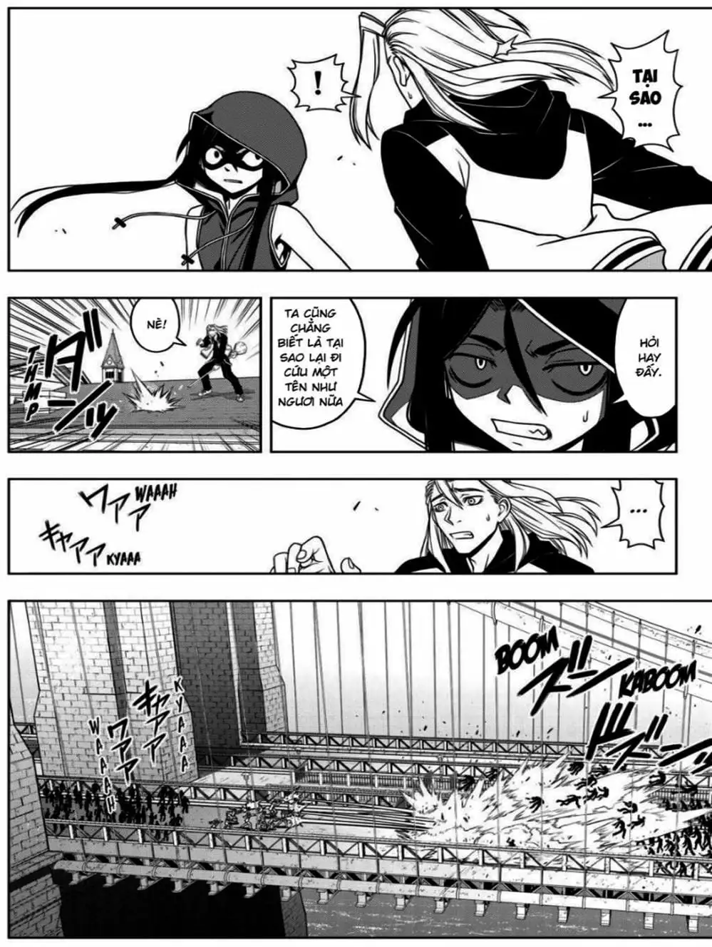 Truyện Tranh Lựa Chọn Phân Kỳ - Uq Holder! trang 9