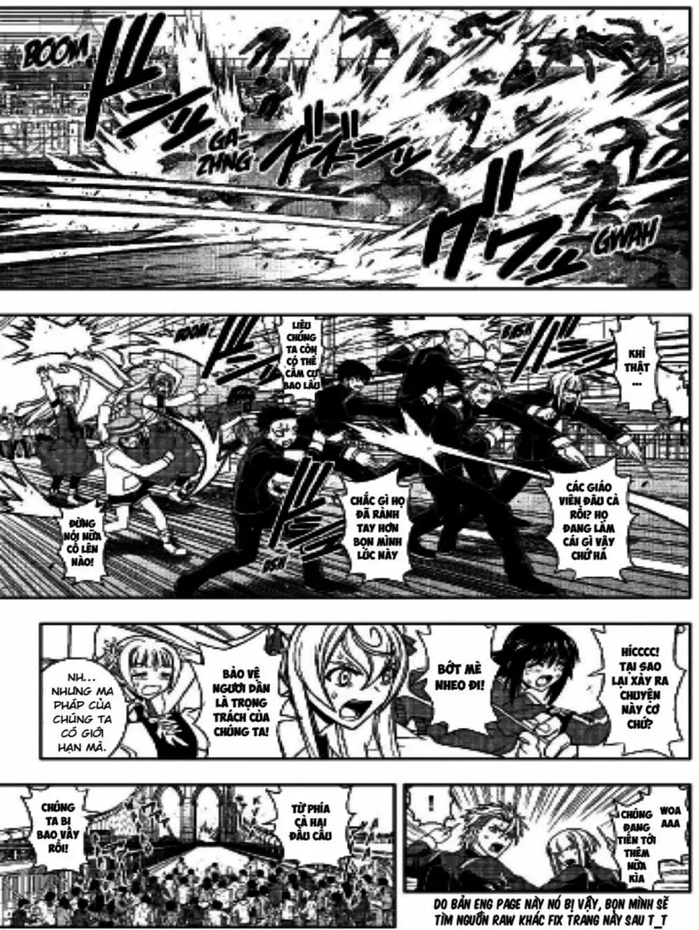 Truyện Tranh Lựa Chọn Phân Kỳ - Uq Holder! trang 9