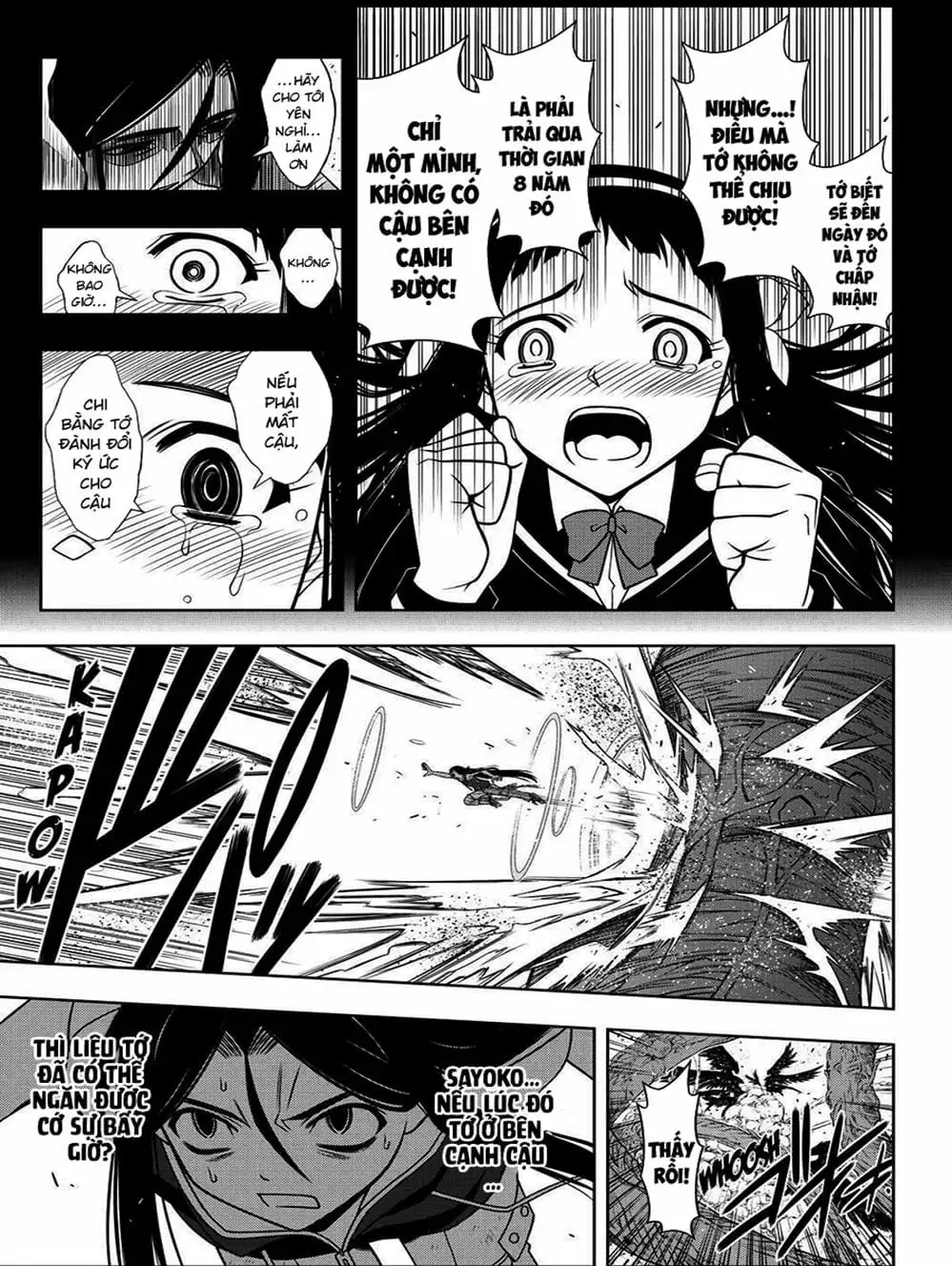 Truyện Tranh Lựa Chọn Phân Kỳ - Uq Holder! trang 9