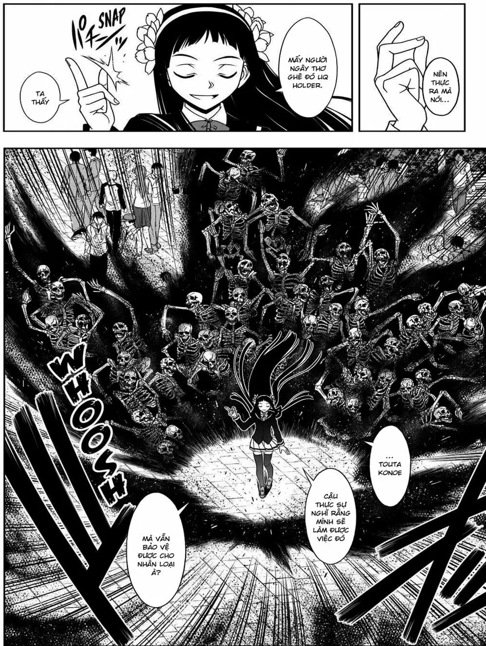 Truyện Tranh Lựa Chọn Phân Kỳ - Uq Holder! trang 9