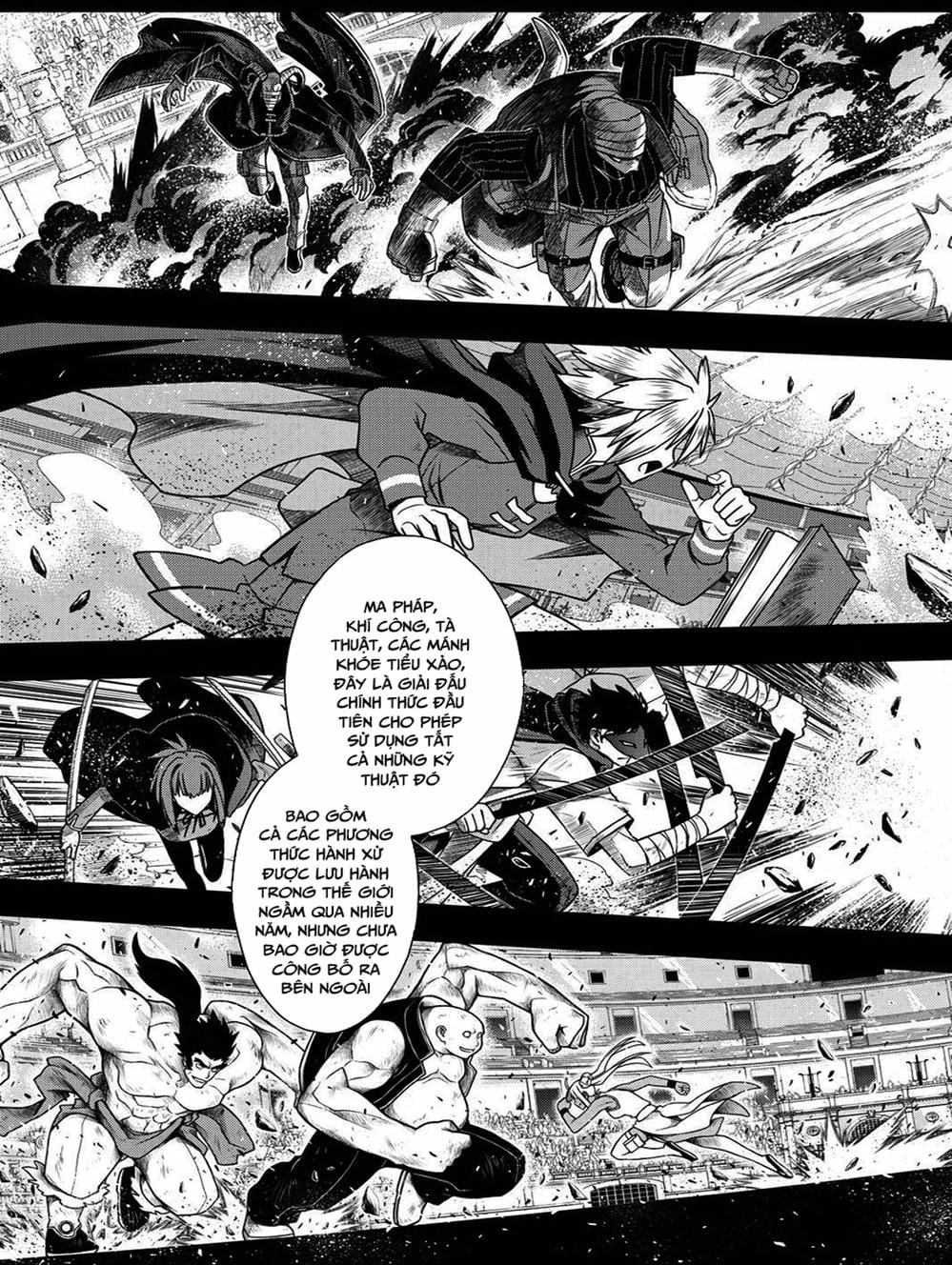 Truyện Tranh Lựa Chọn Phân Kỳ - Uq Holder! trang 9