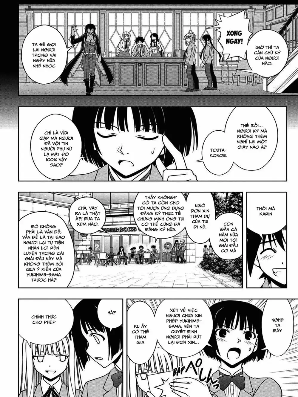 Truyện Tranh Lựa Chọn Phân Kỳ - Uq Holder! trang 9