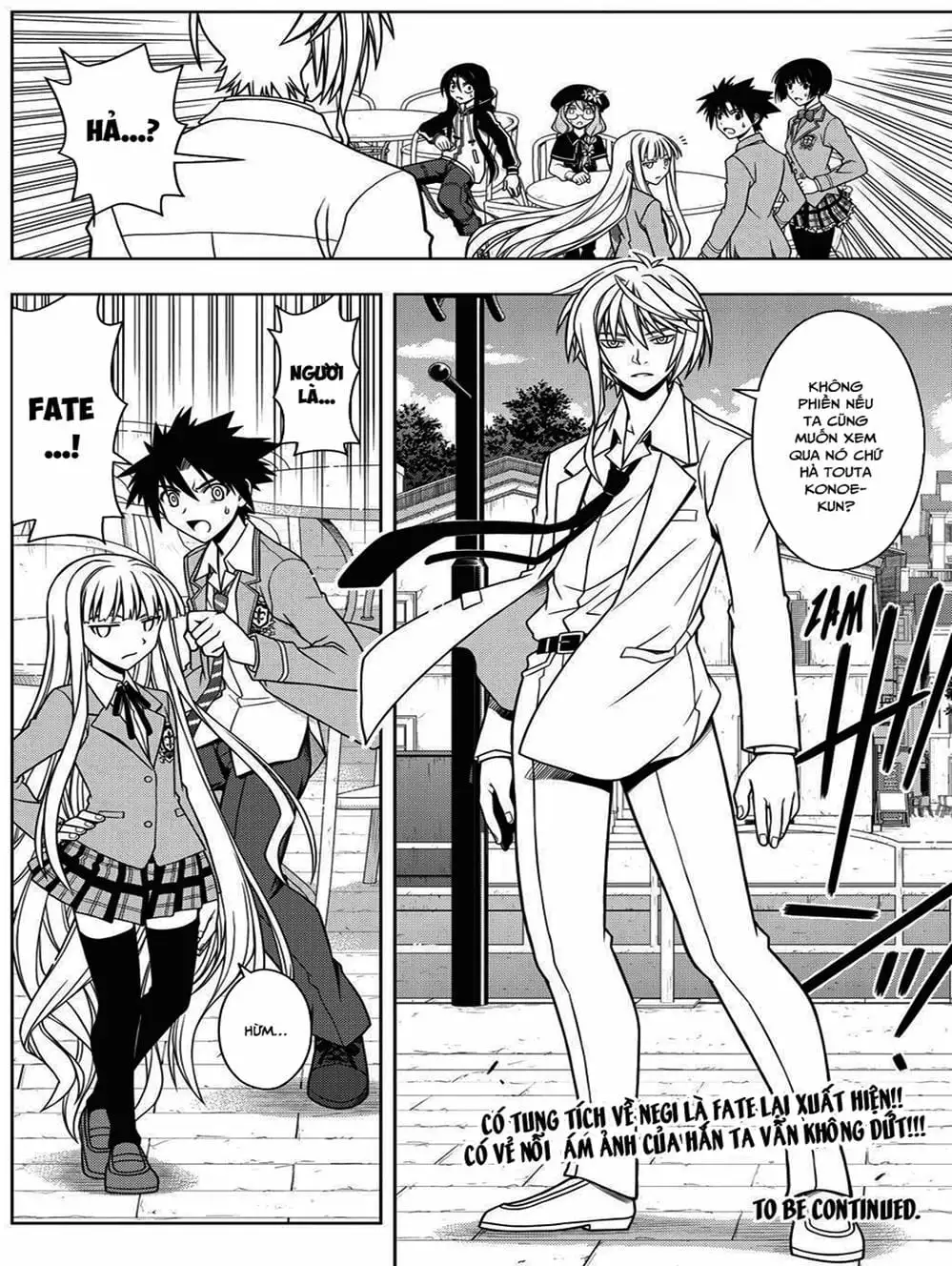 Truyện Tranh Lựa Chọn Phân Kỳ - Uq Holder! trang 9
