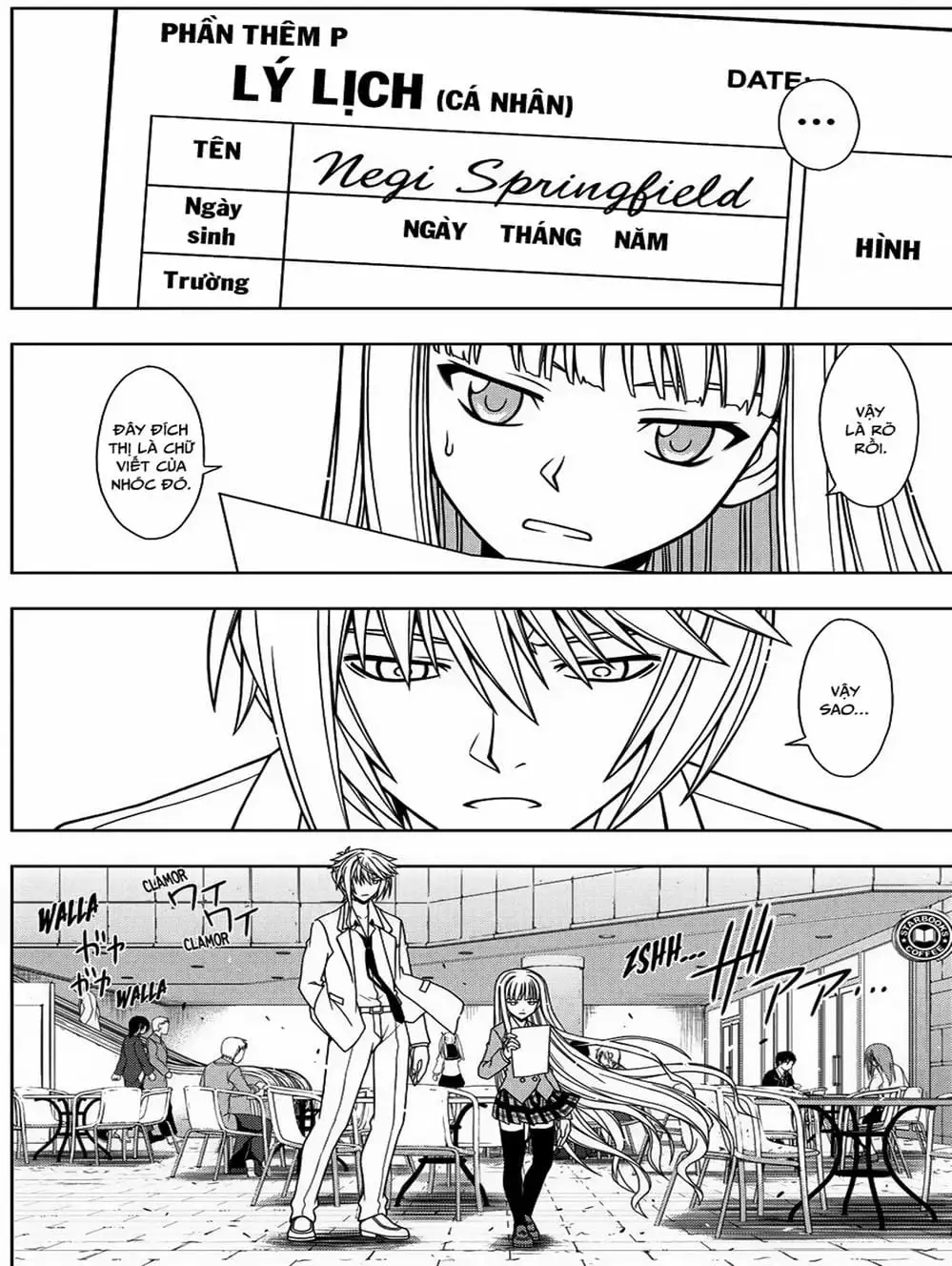 Truyện Tranh Lựa Chọn Phân Kỳ - Uq Holder! trang 9