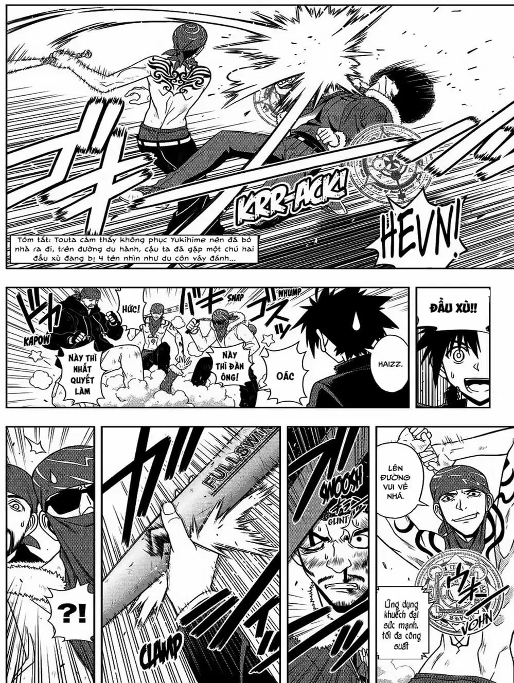Truyện Tranh Lựa Chọn Phân Kỳ - Uq Holder! trang 9