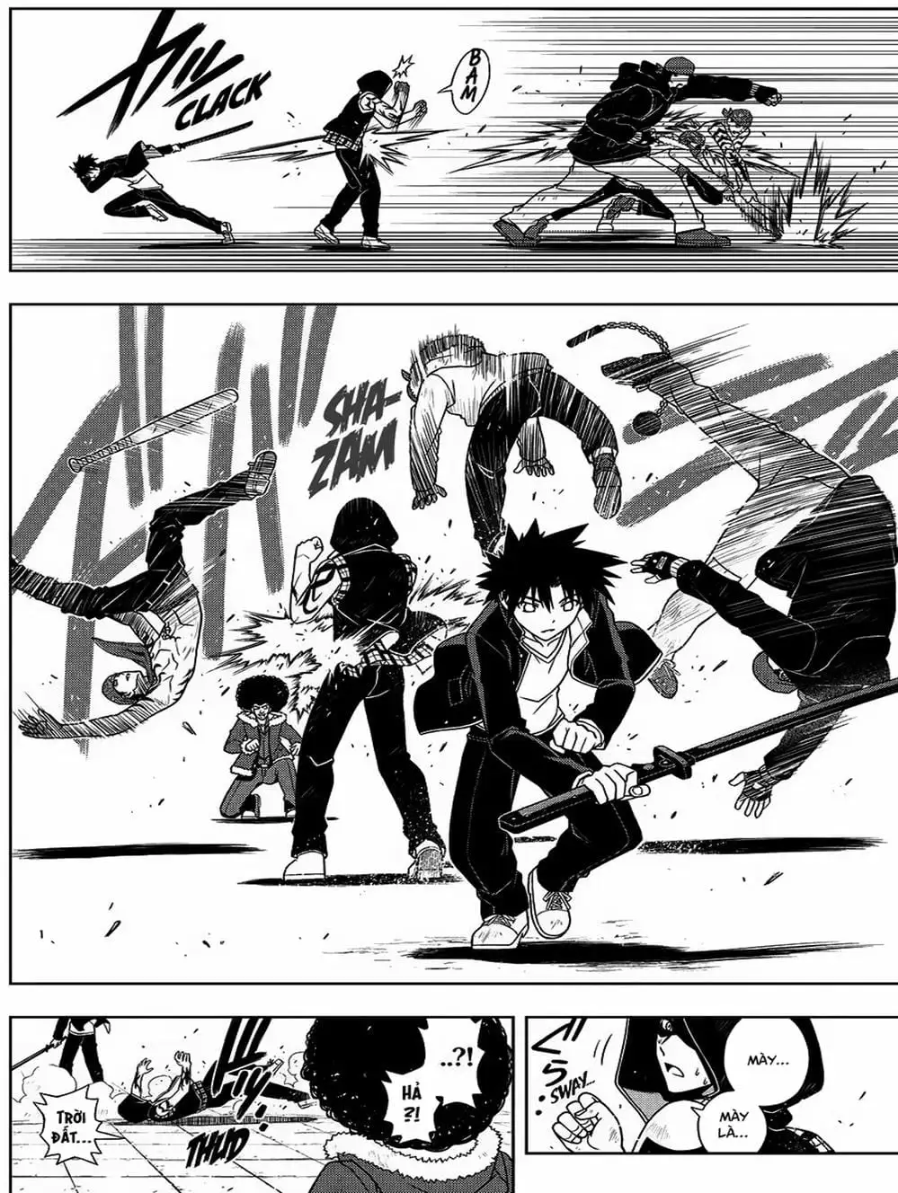 Truyện Tranh Lựa Chọn Phân Kỳ - Uq Holder! trang 9