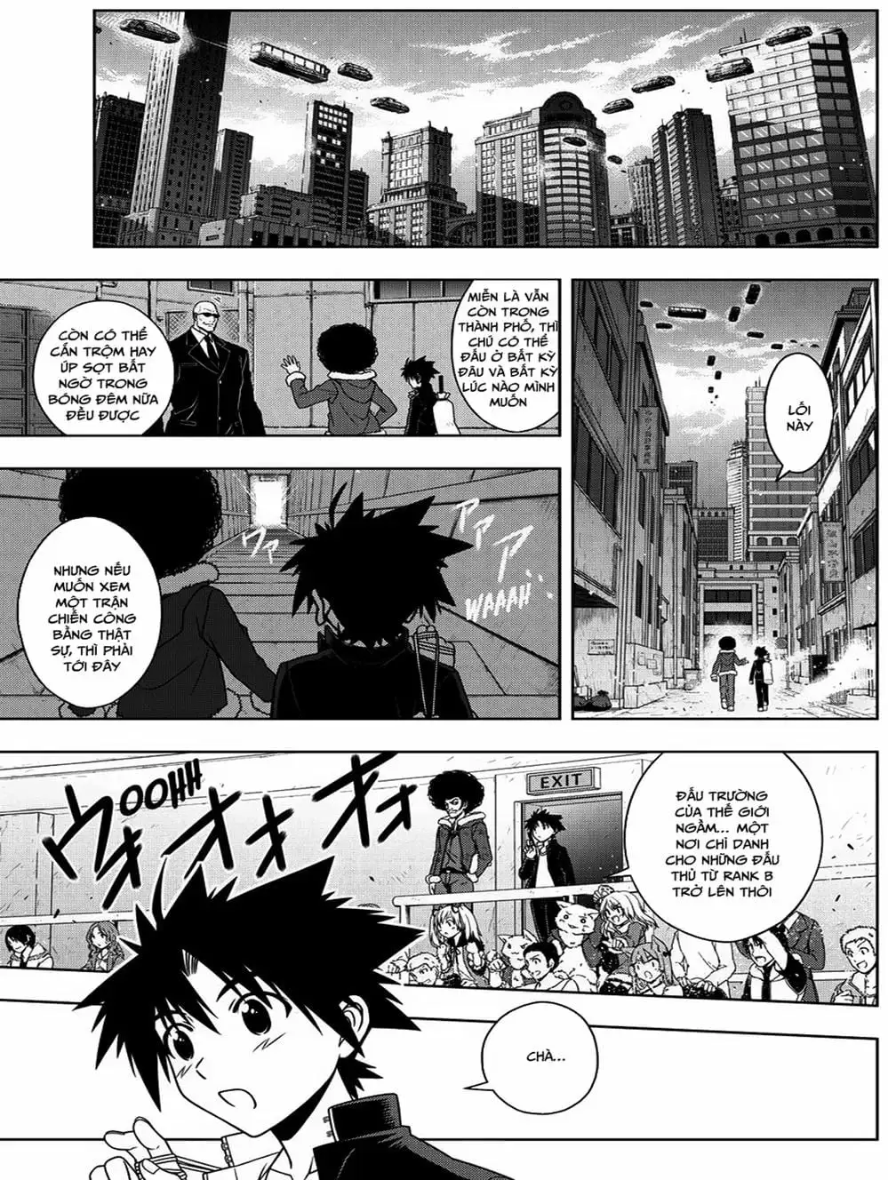 Truyện Tranh Lựa Chọn Phân Kỳ - Uq Holder! trang 9
