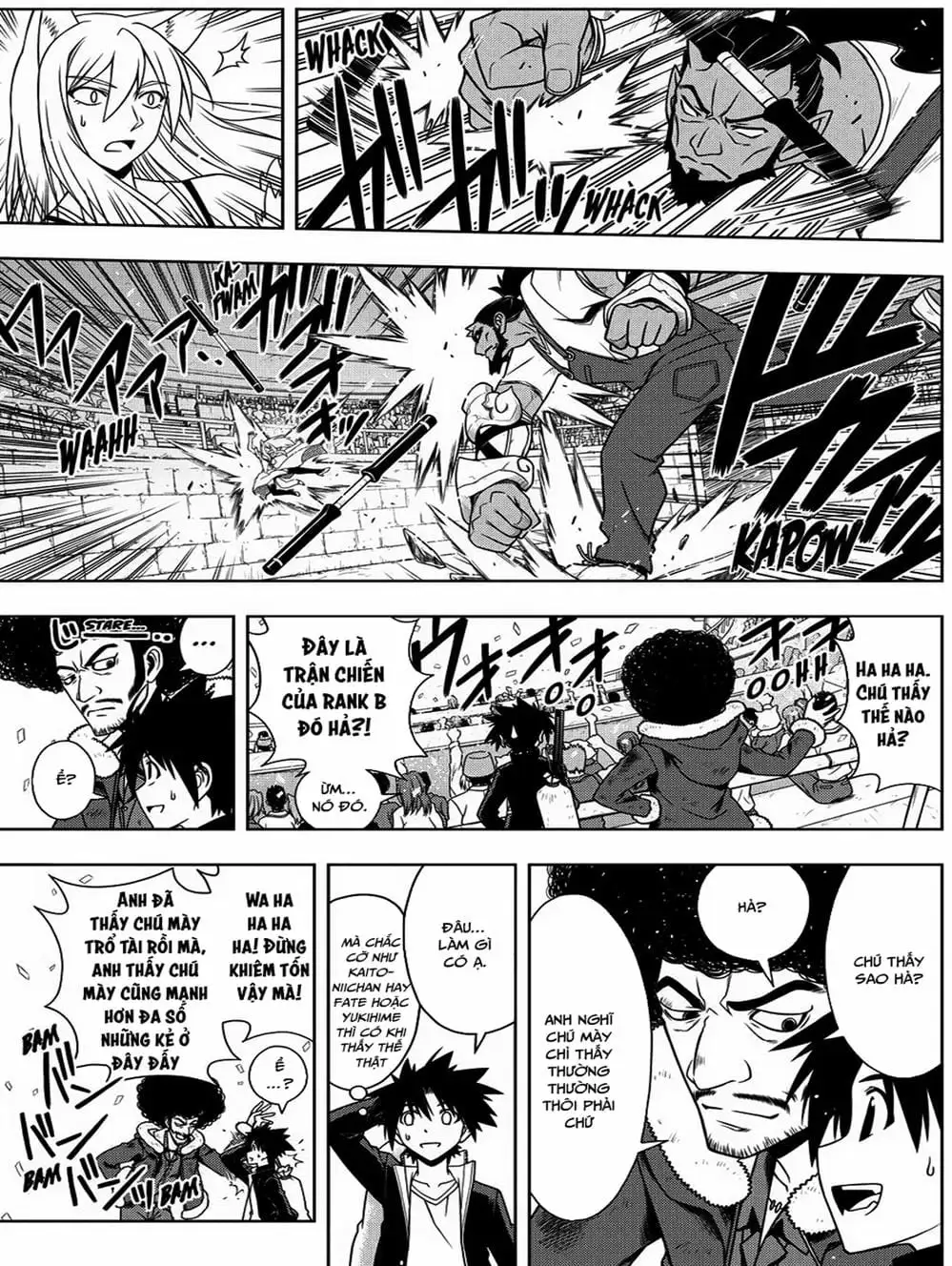 Truyện Tranh Lựa Chọn Phân Kỳ - Uq Holder! trang 9