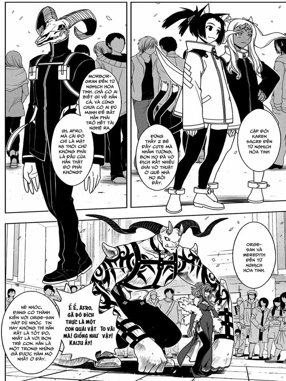 Truyện Tranh Lựa Chọn Phân Kỳ - Uq Holder! trang 9