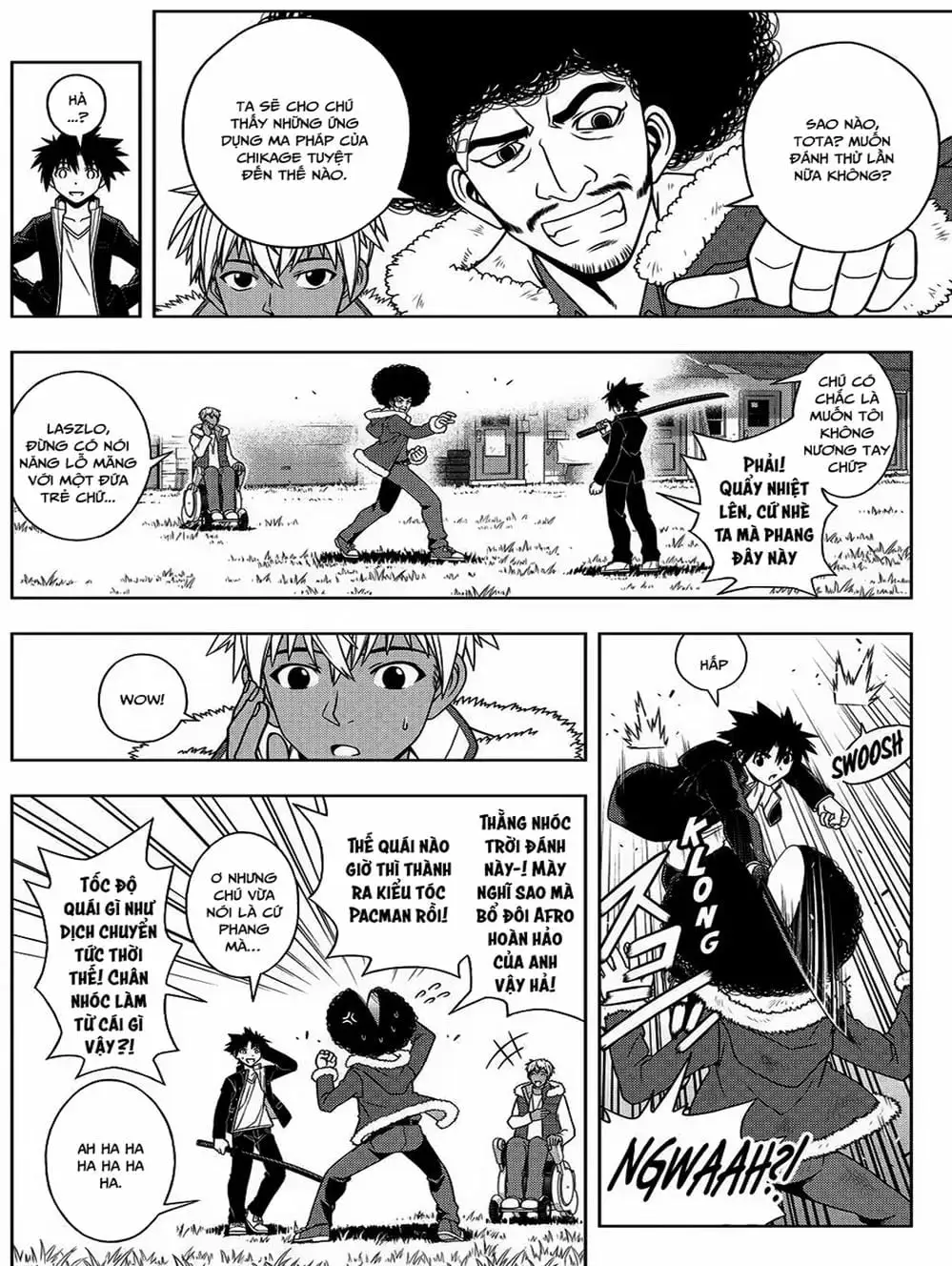 Truyện Tranh Lựa Chọn Phân Kỳ - Uq Holder! trang 9