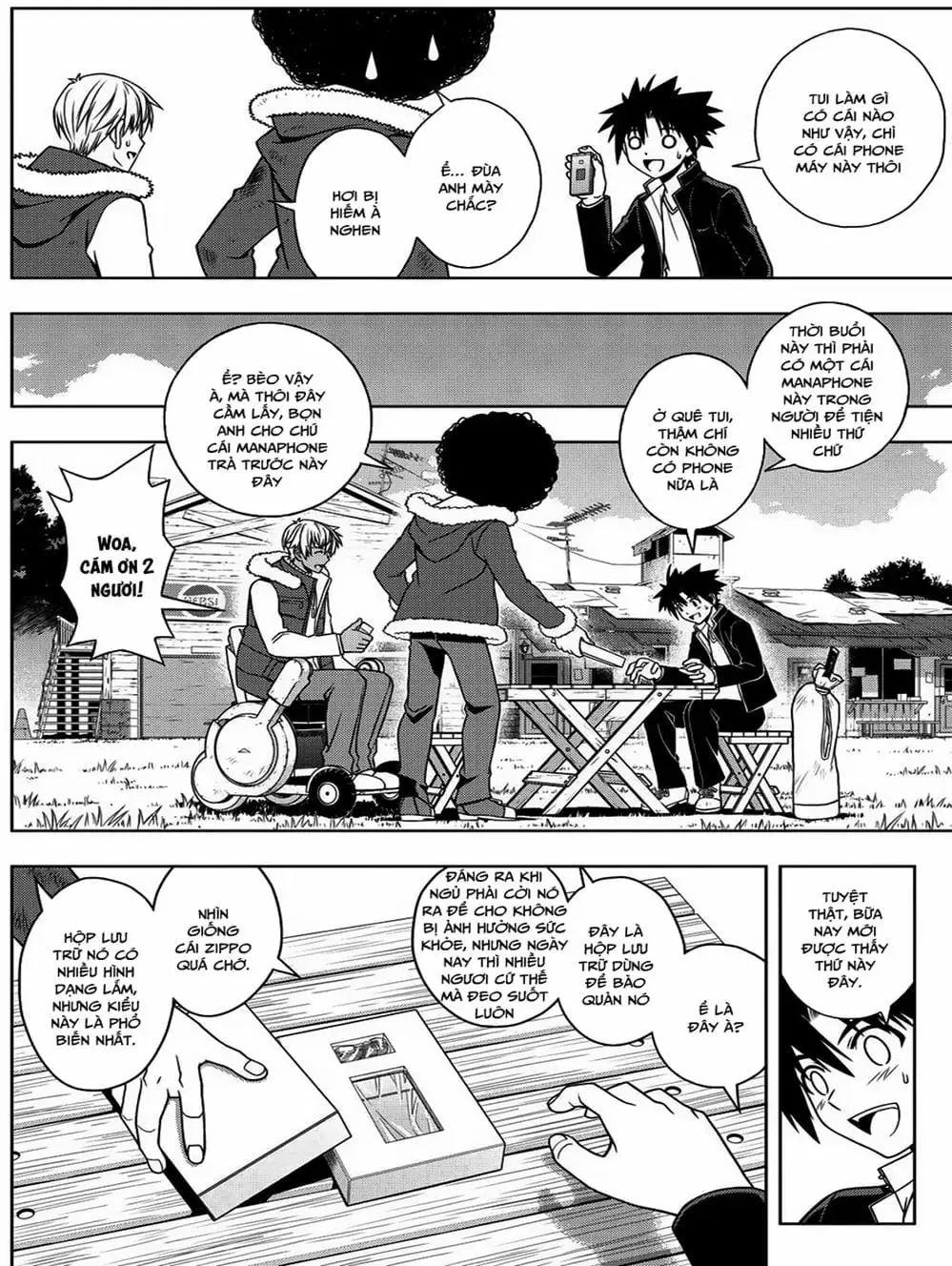 Truyện Tranh Lựa Chọn Phân Kỳ - Uq Holder! trang 9