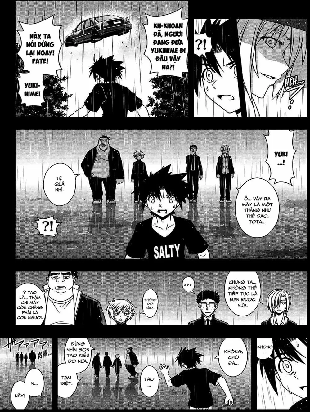Truyện Tranh Lựa Chọn Phân Kỳ - Uq Holder! trang 9