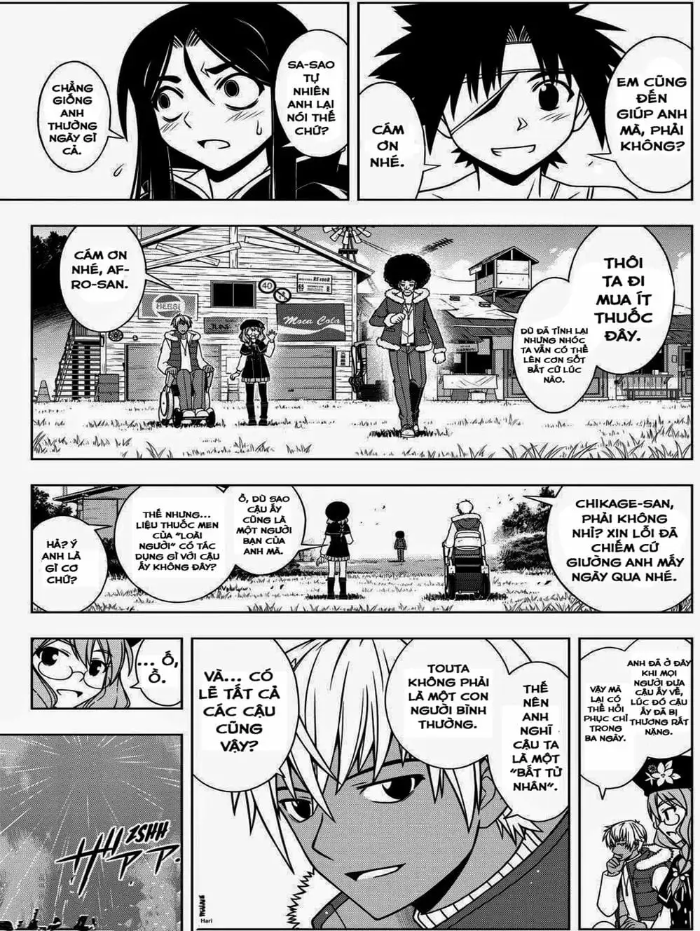 Truyện Tranh Lựa Chọn Phân Kỳ - Uq Holder! trang 9