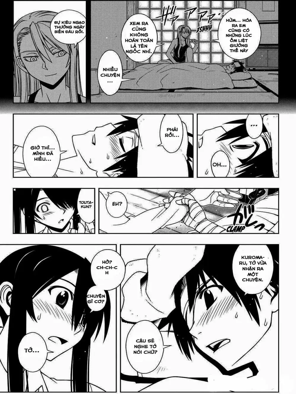 Truyện Tranh Lựa Chọn Phân Kỳ - Uq Holder! trang 9