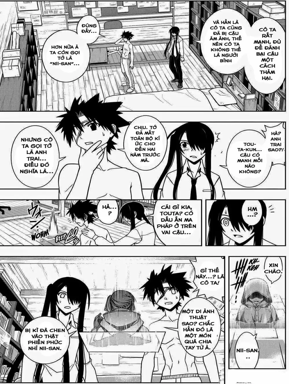 Truyện Tranh Lựa Chọn Phân Kỳ - Uq Holder! trang 9