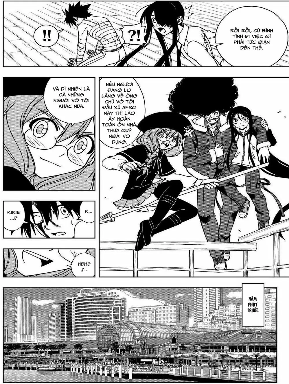 Truyện Tranh Lựa Chọn Phân Kỳ - Uq Holder! trang 9