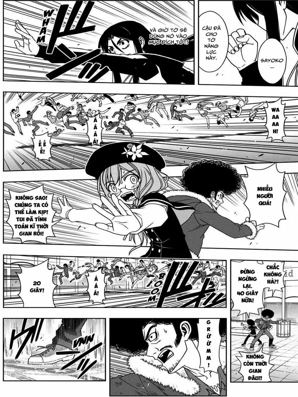 Truyện Tranh Lựa Chọn Phân Kỳ - Uq Holder! trang 9