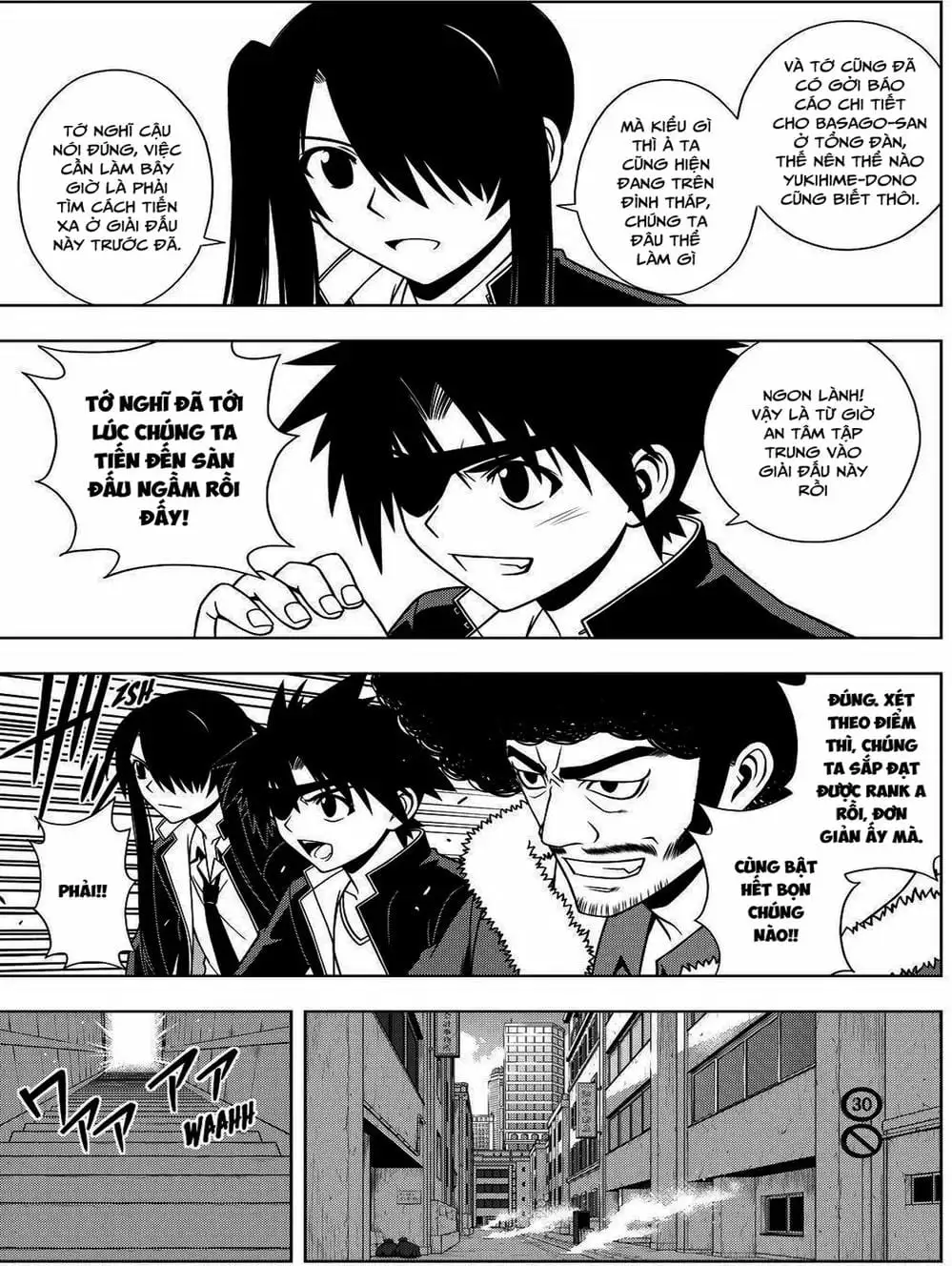 Truyện Tranh Lựa Chọn Phân Kỳ - Uq Holder! trang 9