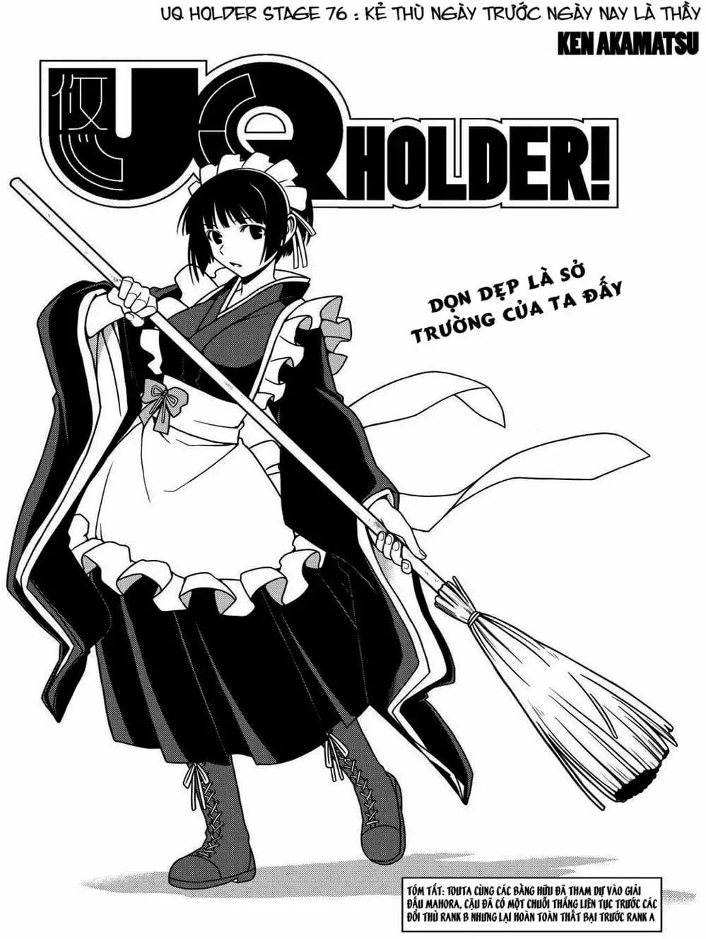 Truyện Tranh Lựa Chọn Phân Kỳ - Uq Holder! trang 9