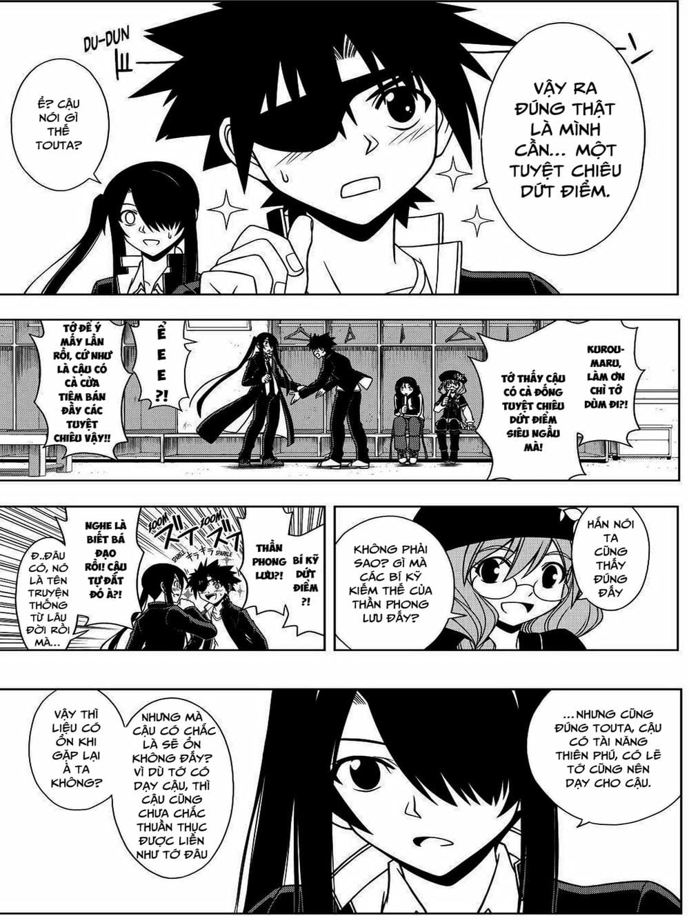 Truyện Tranh Lựa Chọn Phân Kỳ - Uq Holder! trang 9