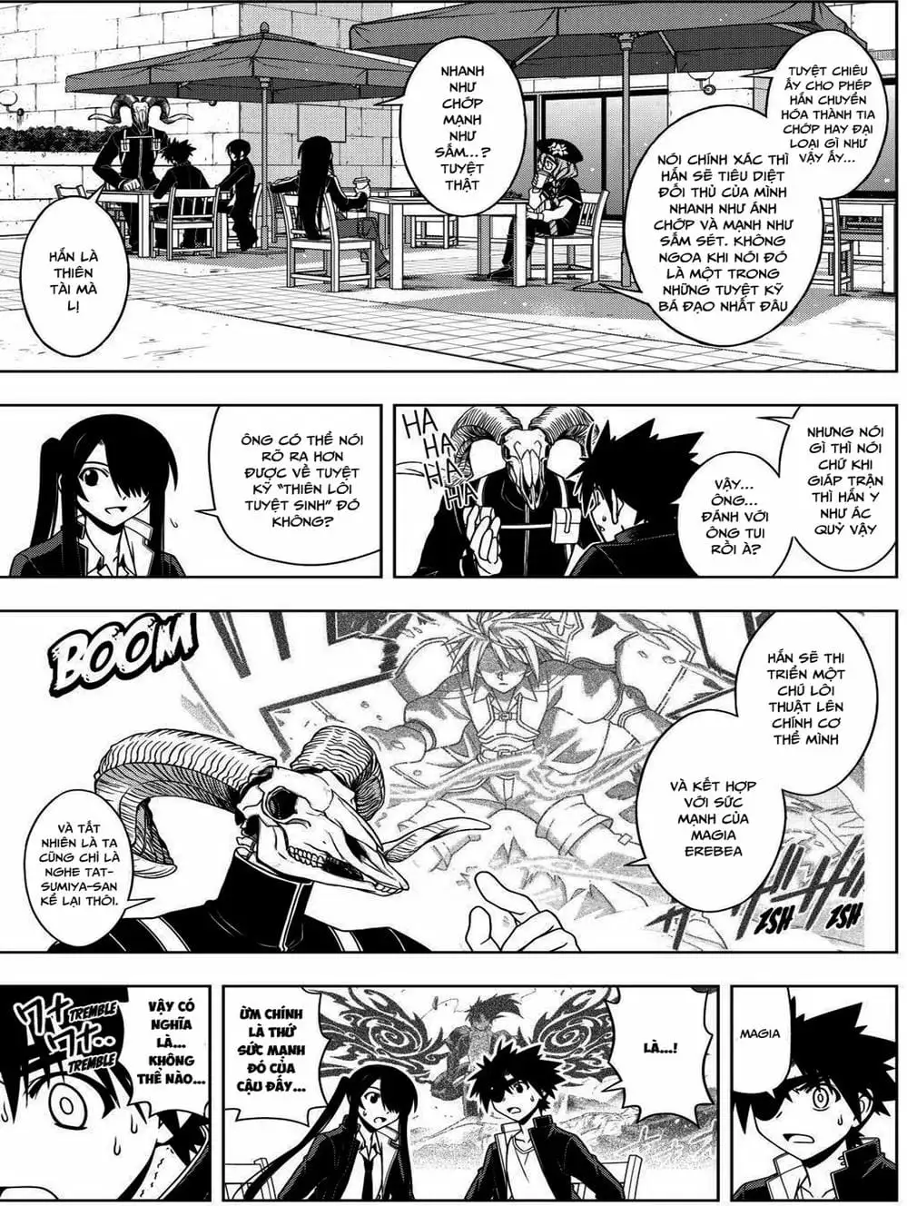 Truyện Tranh Lựa Chọn Phân Kỳ - Uq Holder! trang 9