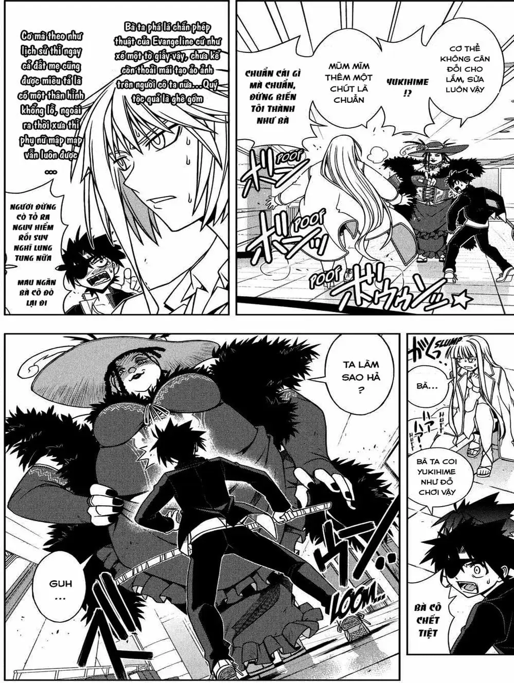 Truyện Tranh Lựa Chọn Phân Kỳ - Uq Holder! trang 9