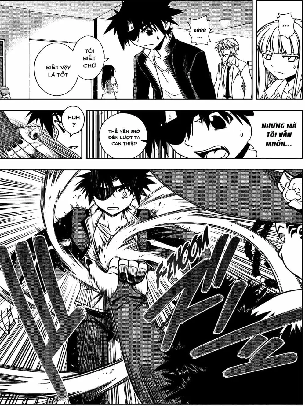 Truyện Tranh Lựa Chọn Phân Kỳ - Uq Holder! trang 9