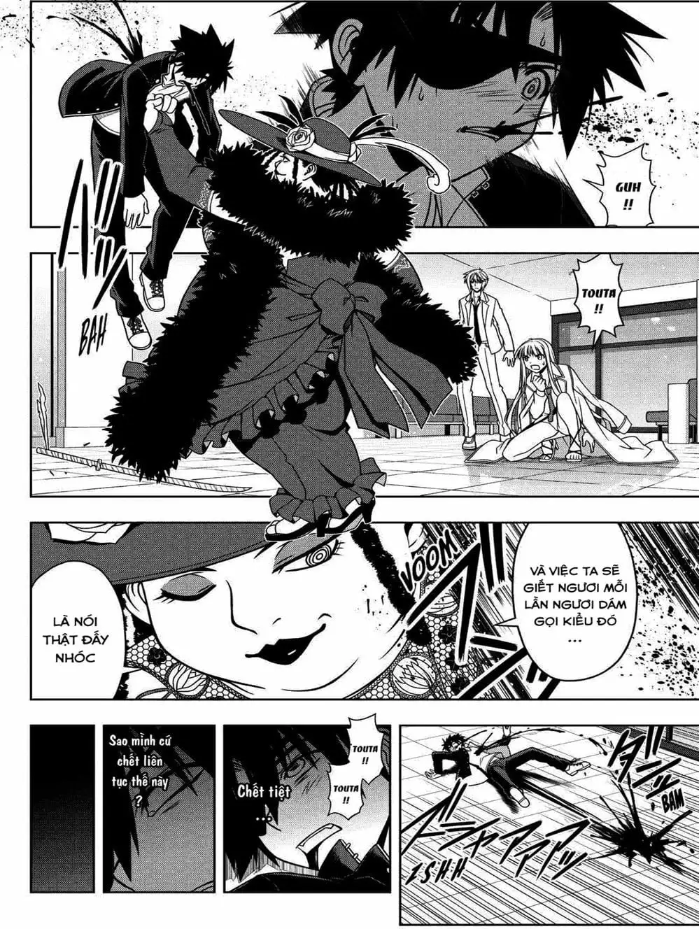 Truyện Tranh Lựa Chọn Phân Kỳ - Uq Holder! trang 9