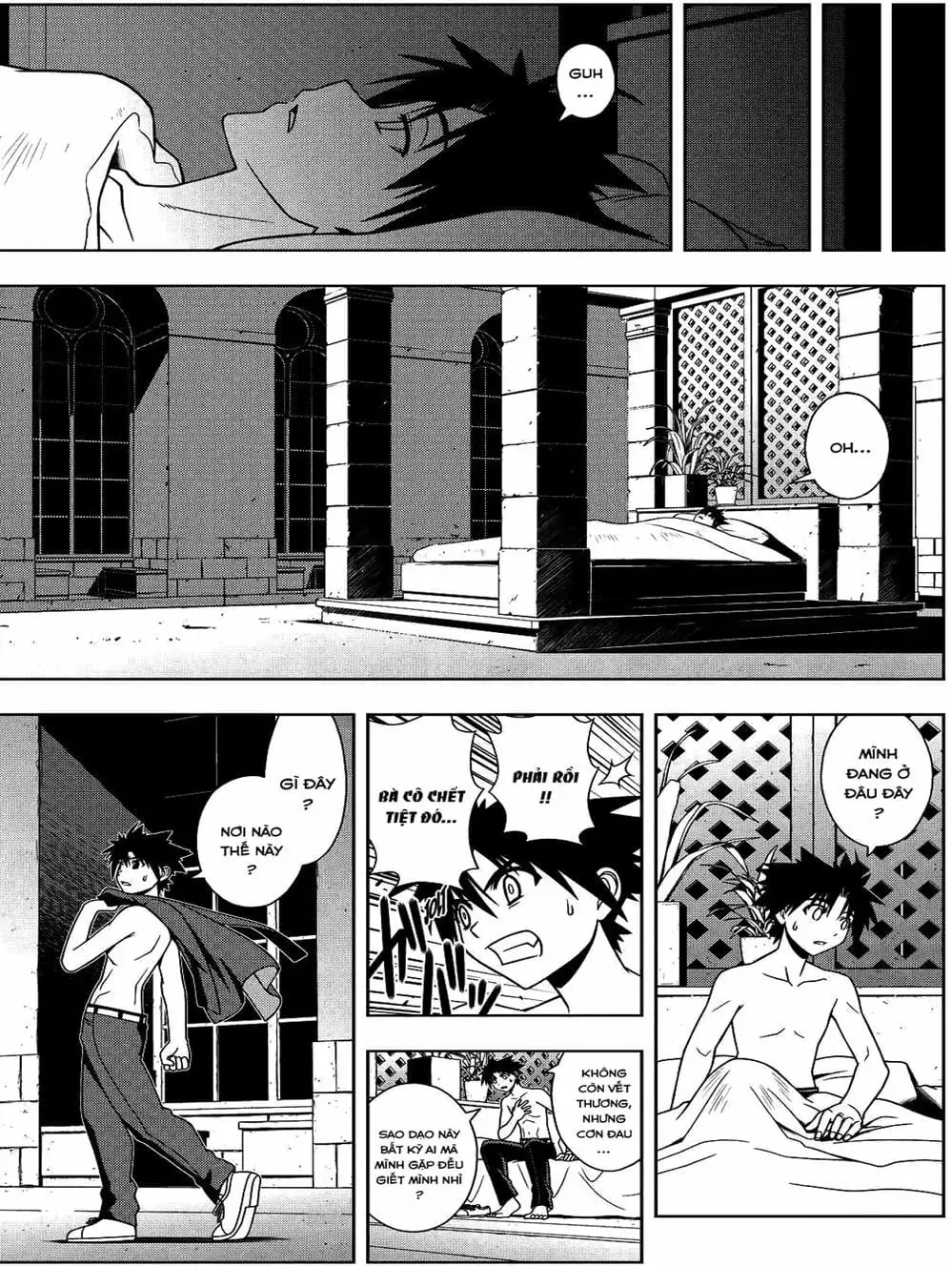 Truyện Tranh Lựa Chọn Phân Kỳ - Uq Holder! trang 9