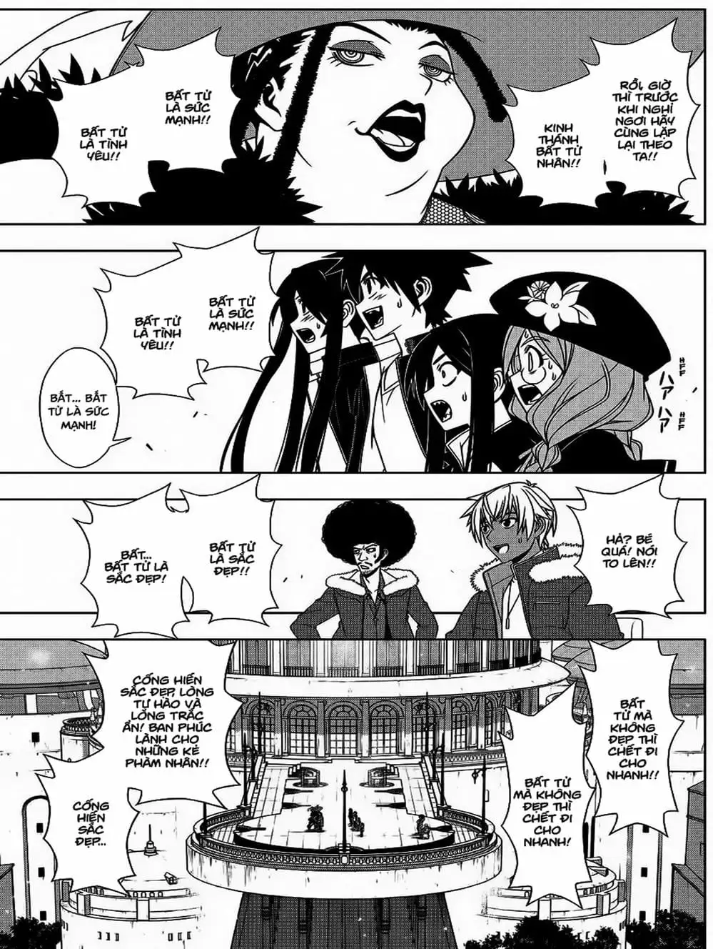 Truyện Tranh Lựa Chọn Phân Kỳ - Uq Holder! trang 9
