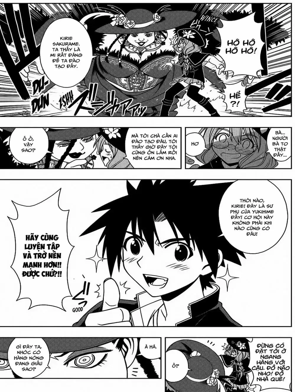 Truyện Tranh Lựa Chọn Phân Kỳ - Uq Holder! trang 9