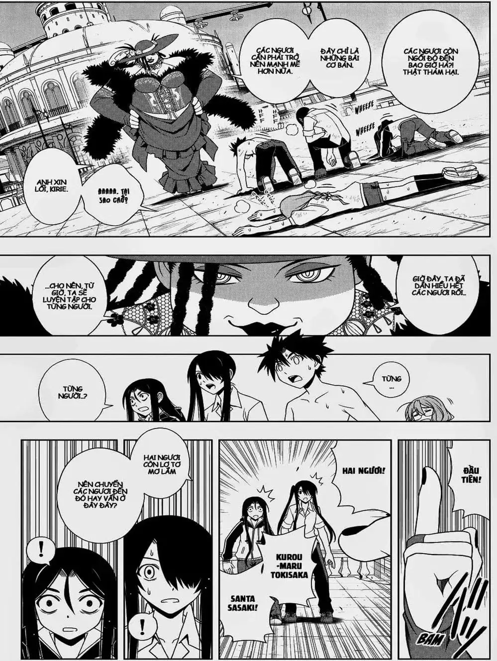 Truyện Tranh Lựa Chọn Phân Kỳ - Uq Holder! trang 9