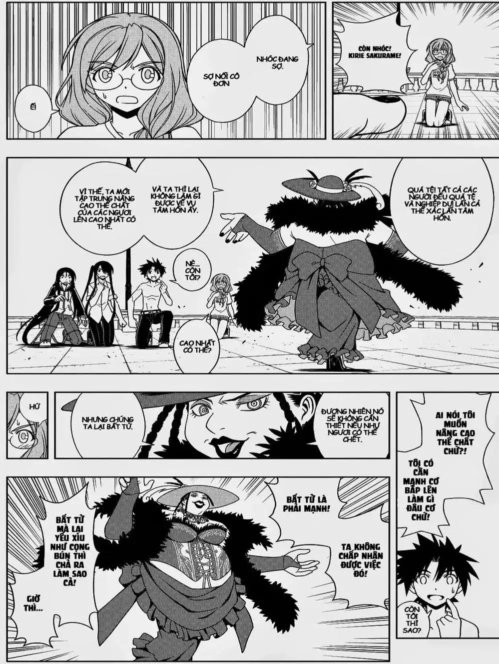 Truyện Tranh Lựa Chọn Phân Kỳ - Uq Holder! trang 9