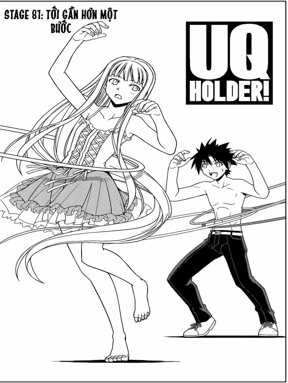 Truyện Tranh Lựa Chọn Phân Kỳ - Uq Holder! trang 9