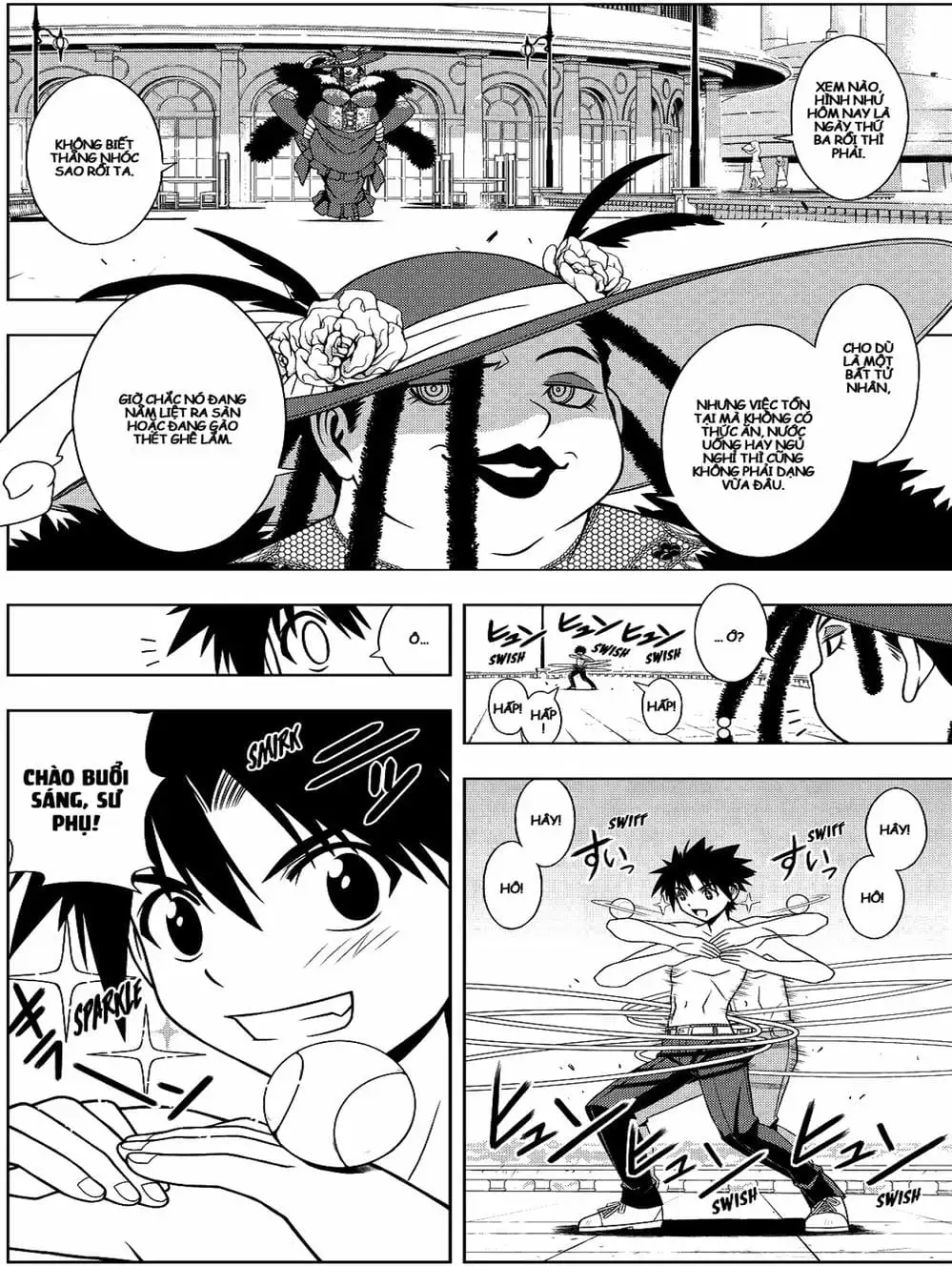 Truyện Tranh Lựa Chọn Phân Kỳ - Uq Holder! trang 9
