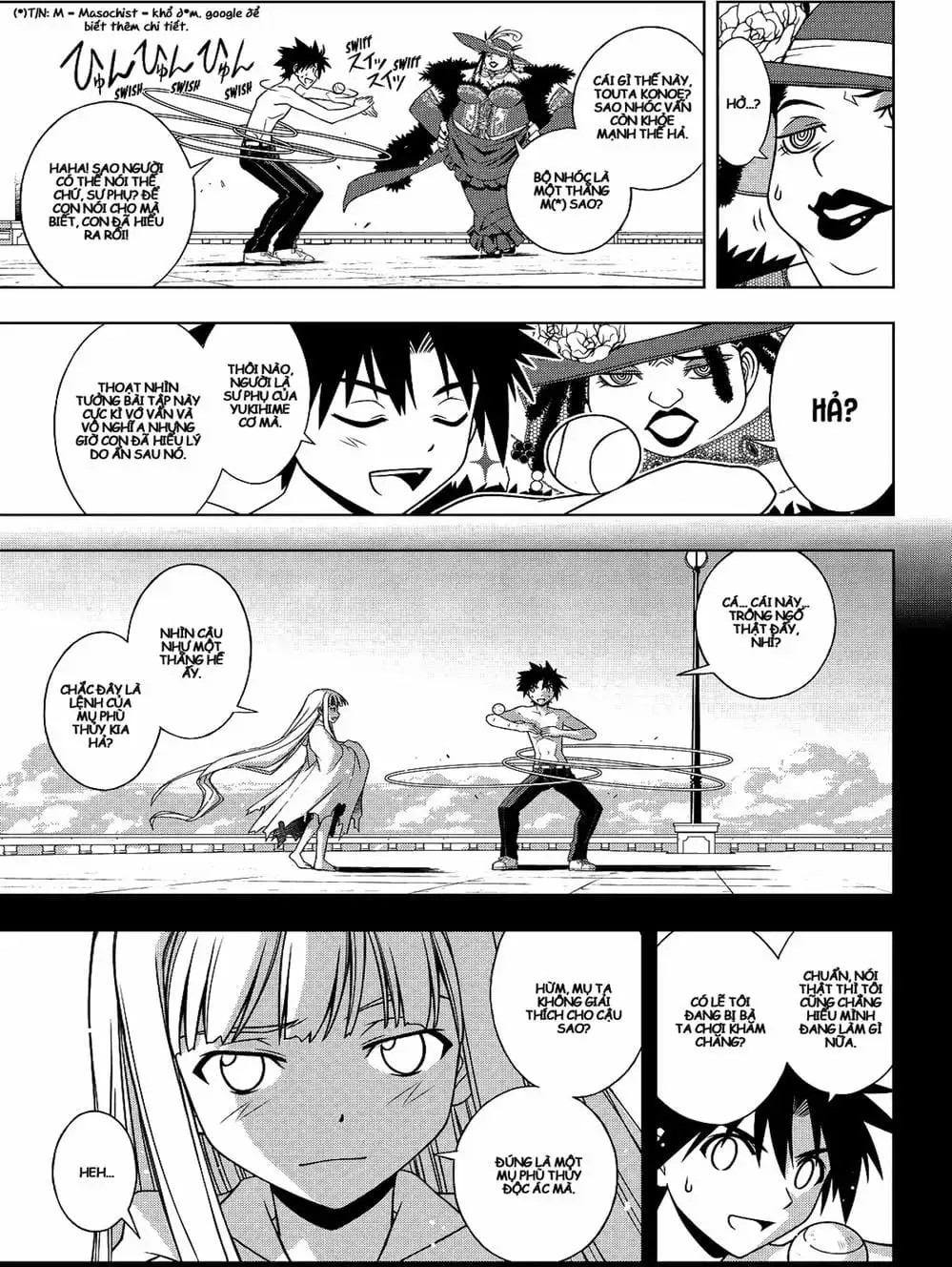 Truyện Tranh Lựa Chọn Phân Kỳ - Uq Holder! trang 9
