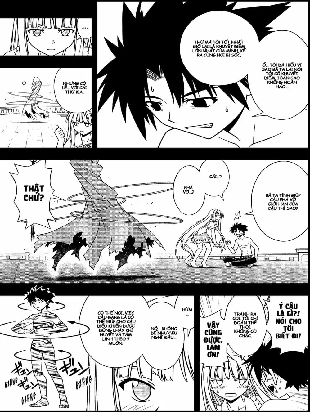 Truyện Tranh Lựa Chọn Phân Kỳ - Uq Holder! trang 9