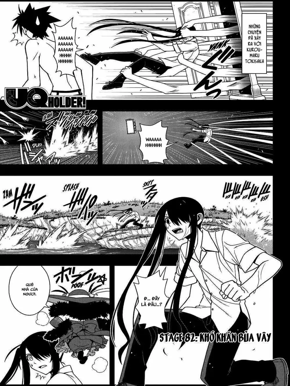 Truyện Tranh Lựa Chọn Phân Kỳ - Uq Holder! trang 9