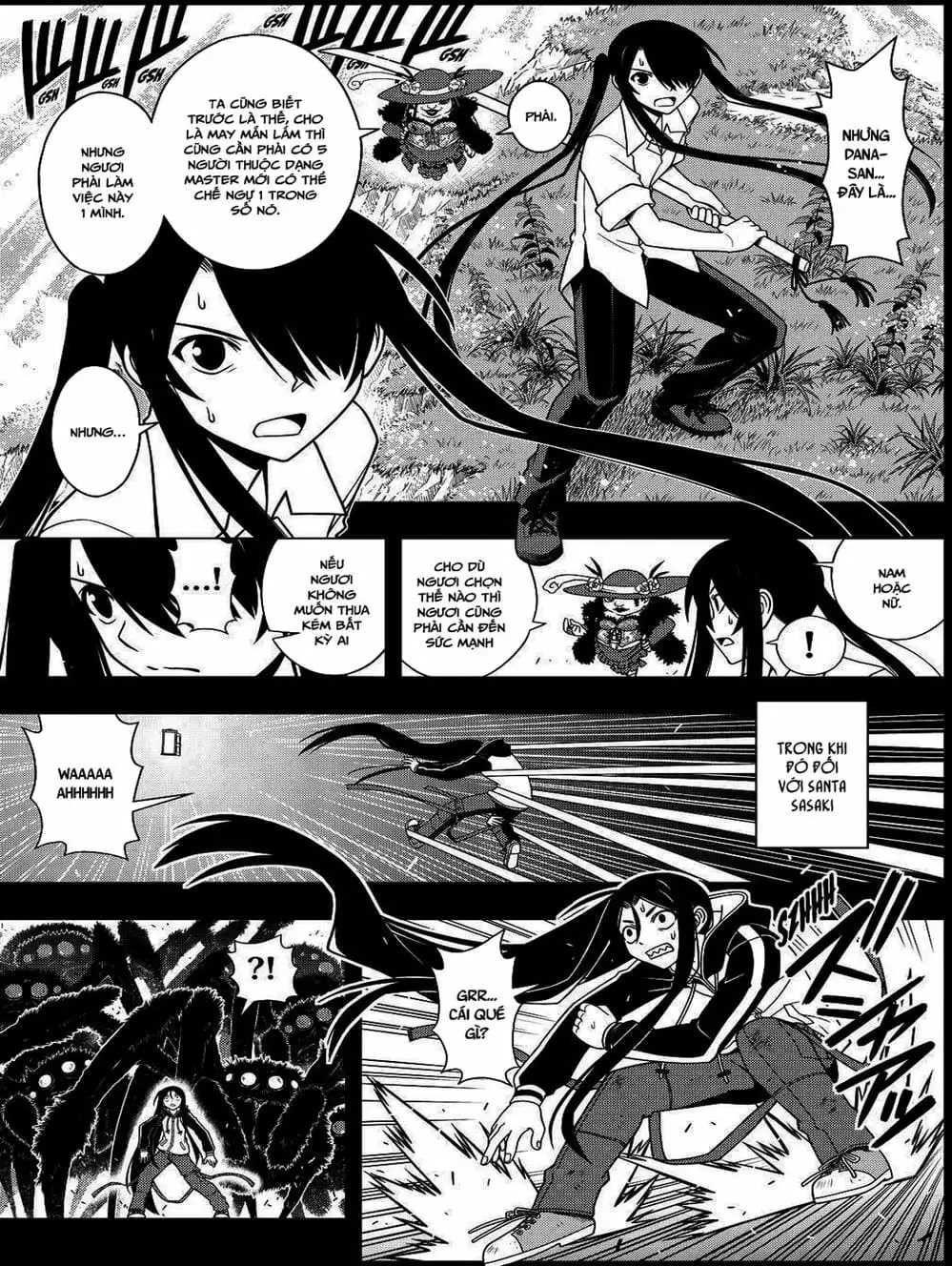 Truyện Tranh Lựa Chọn Phân Kỳ - Uq Holder! trang 9
