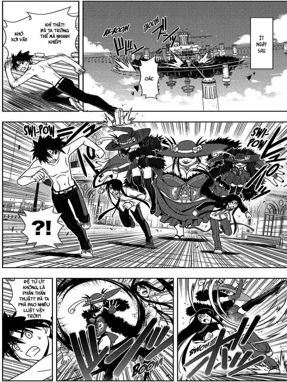 Truyện Tranh Lựa Chọn Phân Kỳ - Uq Holder! trang 9