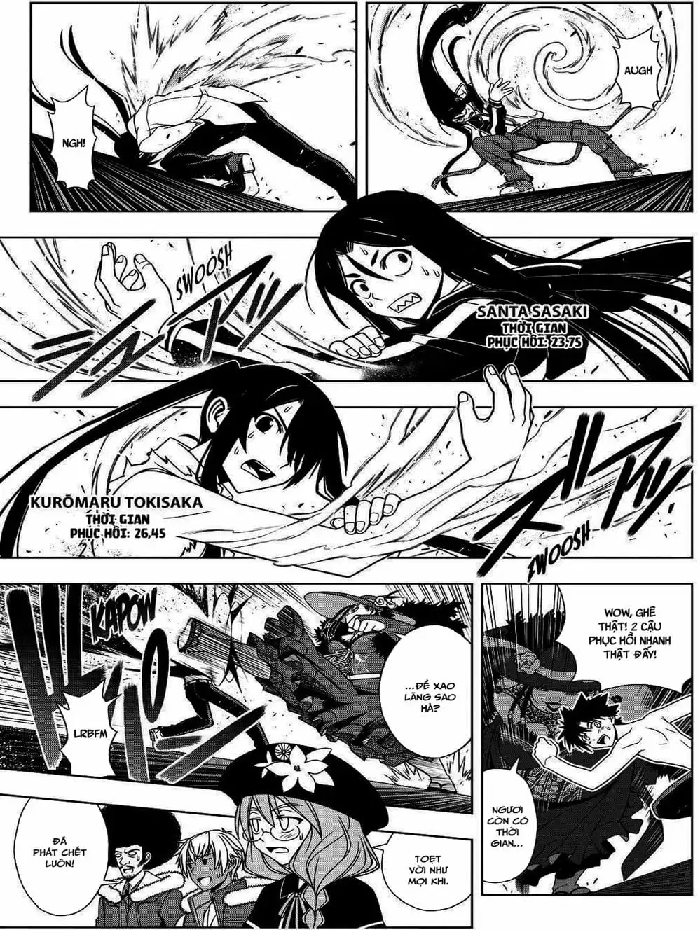 Truyện Tranh Lựa Chọn Phân Kỳ - Uq Holder! trang 9