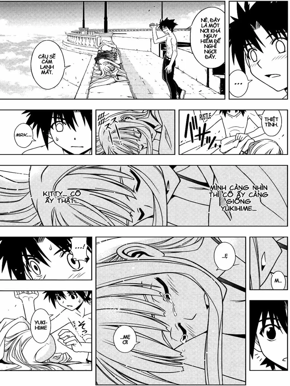 Truyện Tranh Lựa Chọn Phân Kỳ - Uq Holder! trang 9