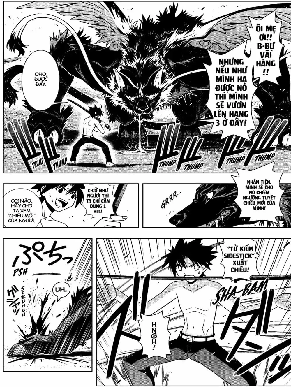 Truyện Tranh Lựa Chọn Phân Kỳ - Uq Holder! trang 9
