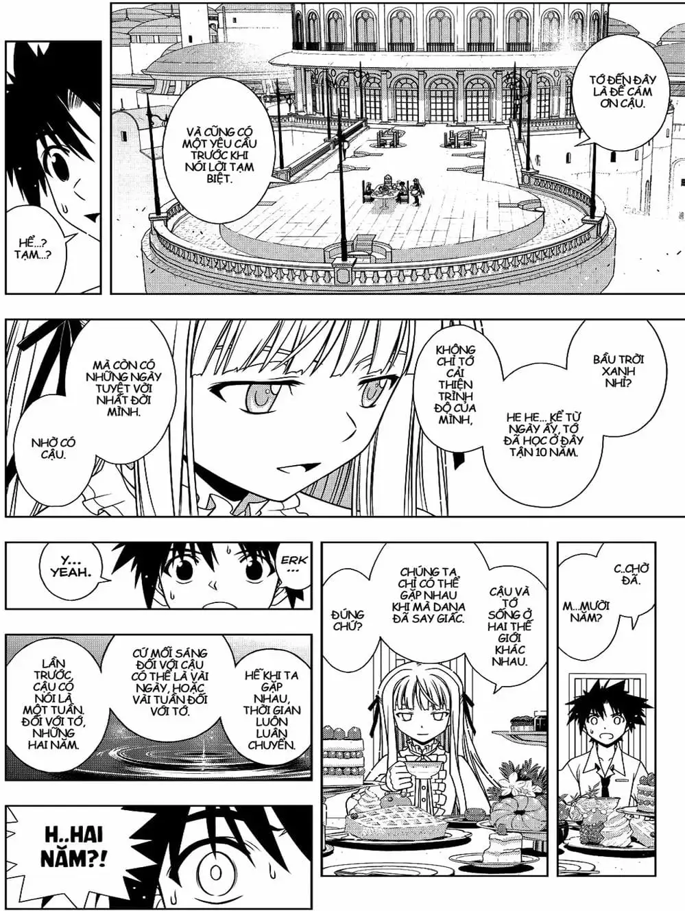Truyện Tranh Lựa Chọn Phân Kỳ - Uq Holder! trang 9